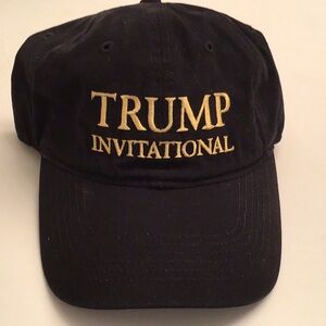 TRUMP Invitational Ladies Black Golf Hat